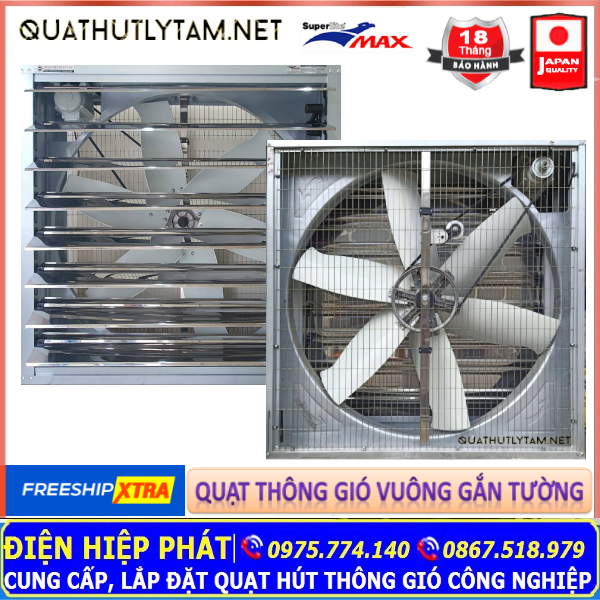 Quạt thông gió vuông Superlite Max SHRV 1220SP